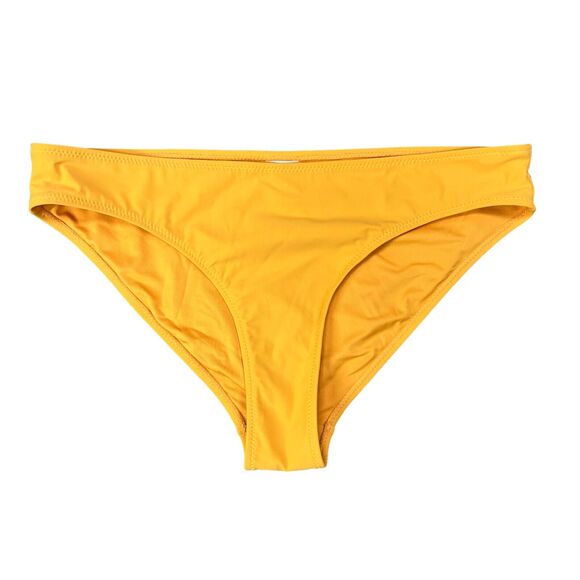 Sweaty Betty Peninsula Bikini Bottom Womens Small Haze Yellow Xtra Life Mid Rise - Picture 1 of 10